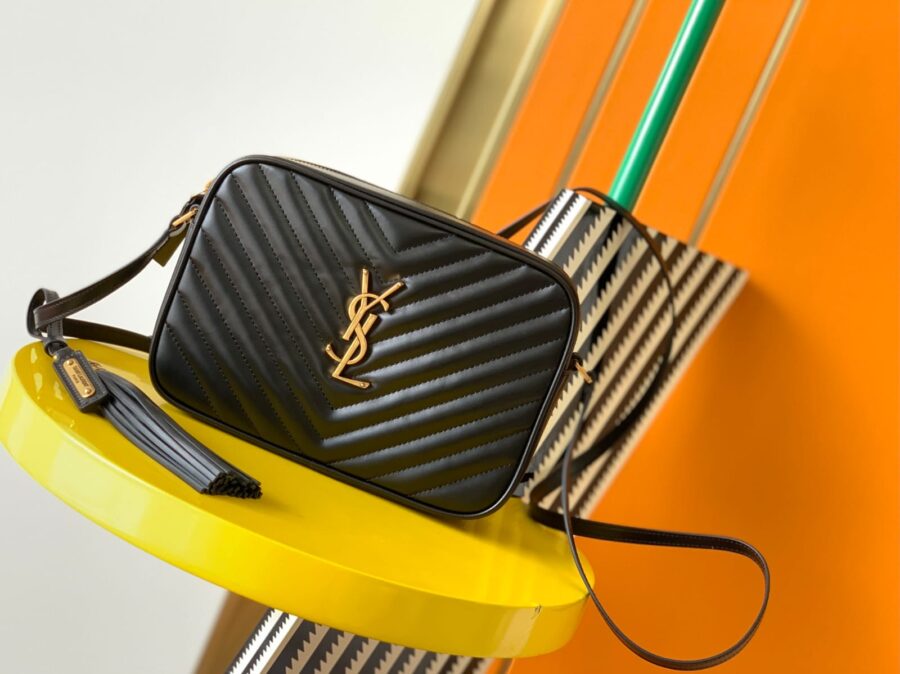 Lou Camera Bag In Quilted Leather YSL